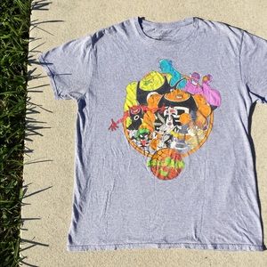 SPACE JAM VINTAGE CHARACTERS T SHIRT